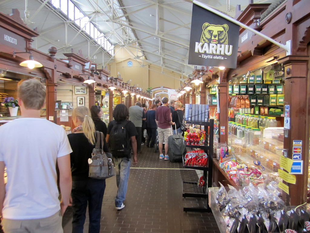 Market Hall in Helsinki