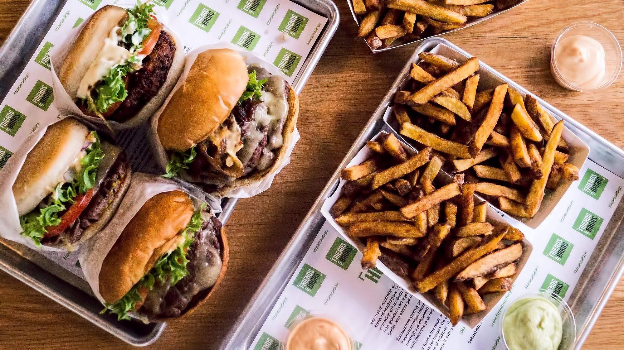 Friends & Brgrs