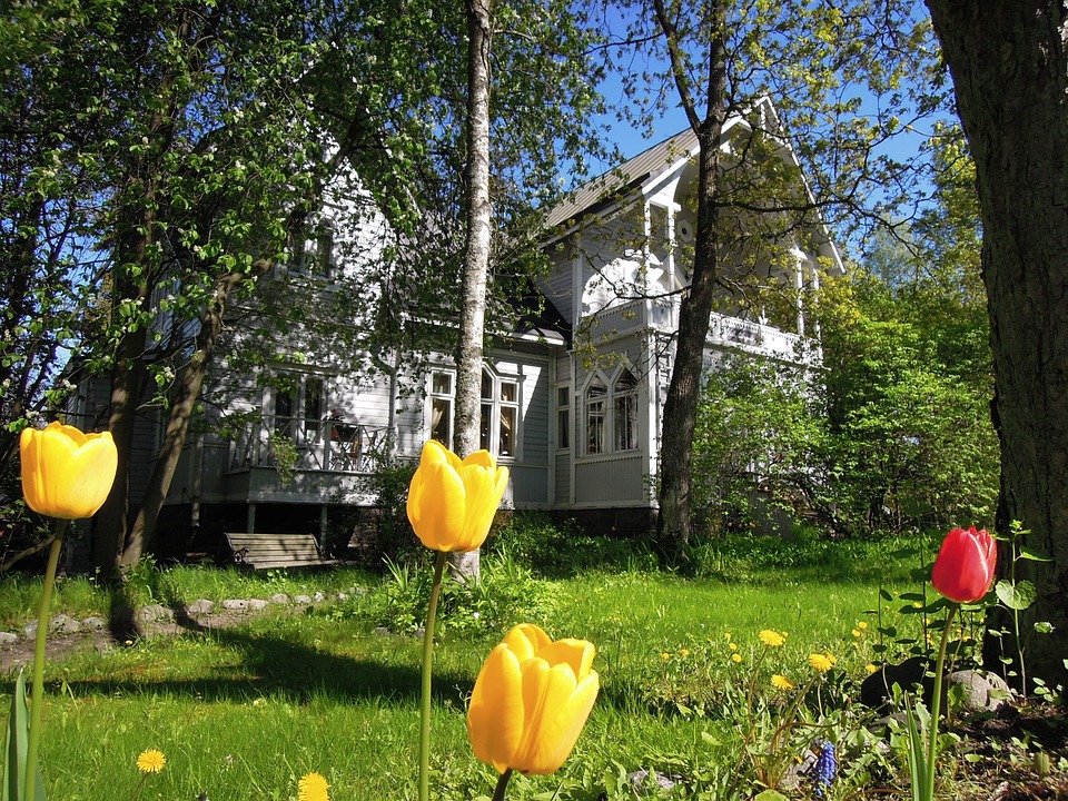 Spring in Helsinki, Finland