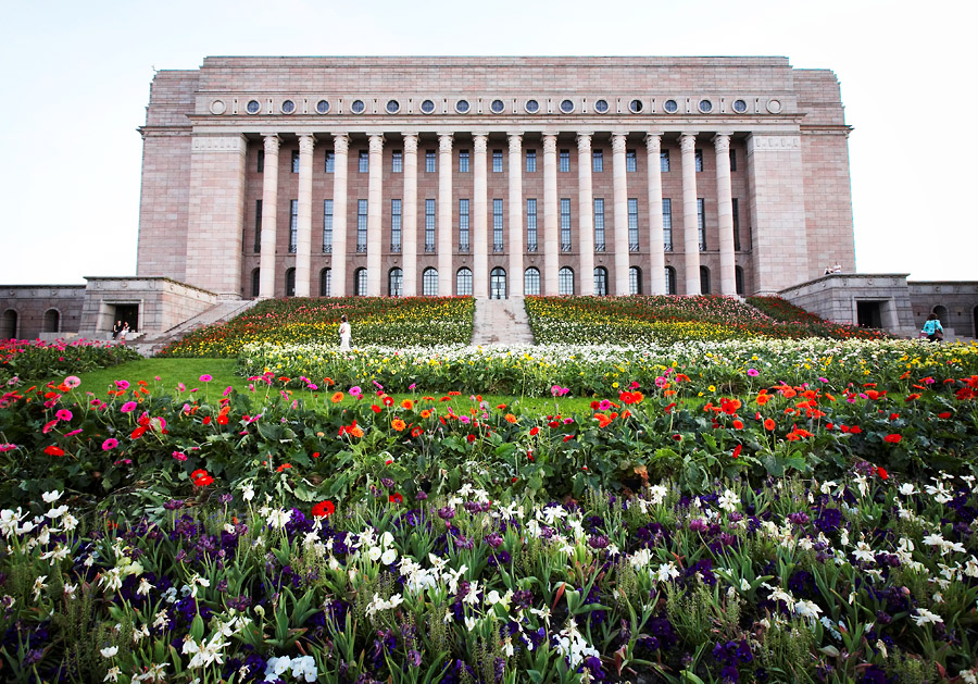 Parliament house Helsinki