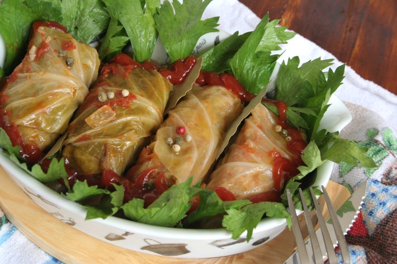 Kaalikaaryleet (Stuffed cabbage)