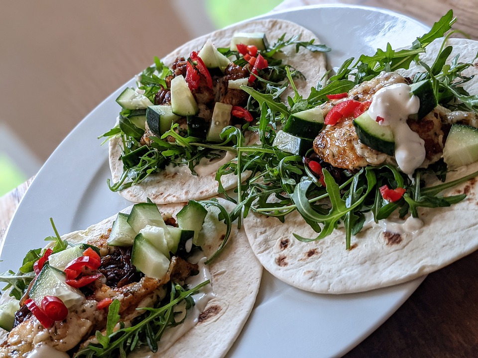 Halloumi salad