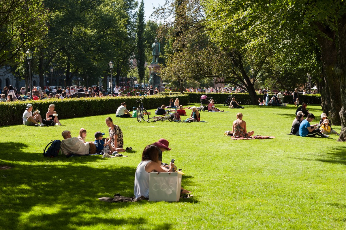 Park in Helsinki.