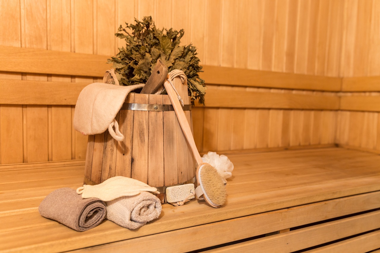 Sauna bench