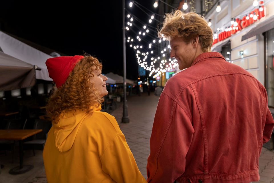 Couple on a date